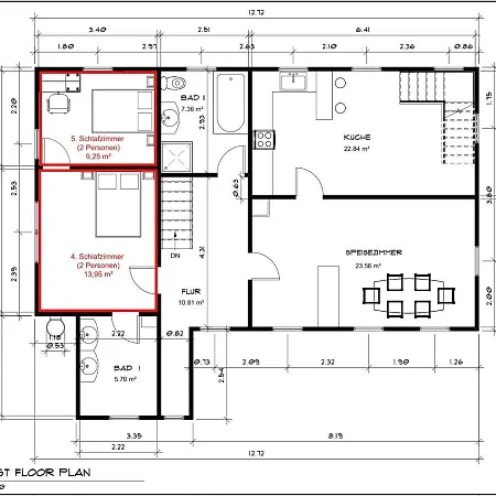 Adelsberg Mit Dachterrasse In Zentraler Lage Fuer Bis Zu 10 Personen Villa Chemnitz