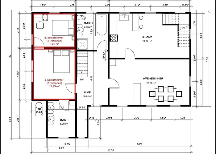 Adelsberg Mit Dachterrasse In Zentraler Lage Fuer Bis Zu 10 Personen Villa Chemnitz